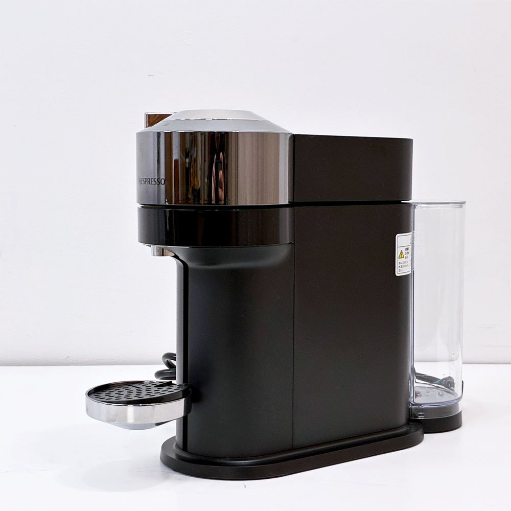 ネスプレッソ NESPRESSO ヴァーチュオ ネクスト デラックス ダーククローム C コーヒーメーカー エスプレッソマシン Wi-Fiペアリング エスプレッソ～カラフェサイズ ●