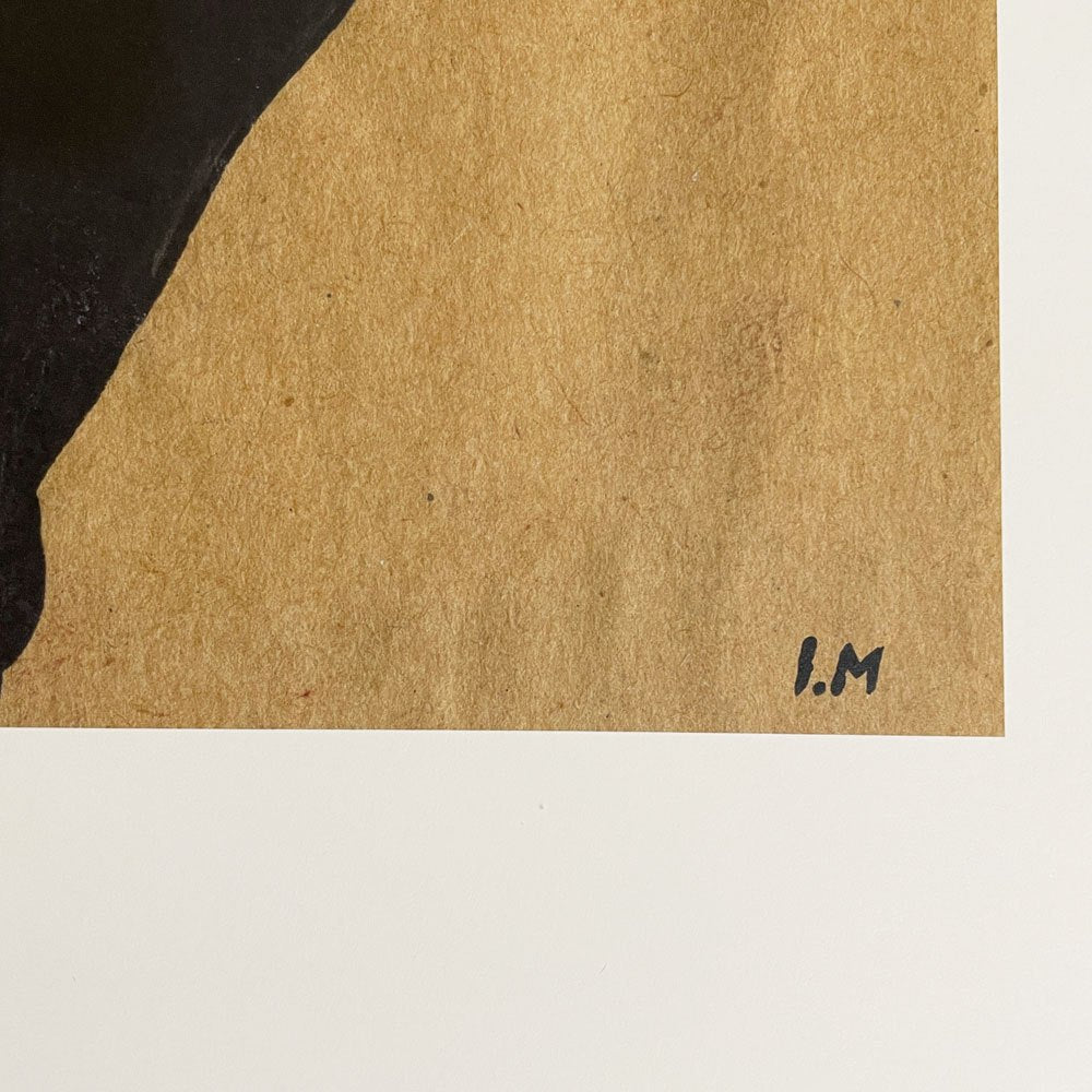 イデー IDEE  「STORM」 オフセット ポスター イシス・ マアケスタッド Fine Little Day 額装品 ◎