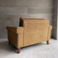 トラックファニチャー TRUCK FURNITURE FKソファ FK SOFA 1.5シーター F-21 グリーンコーデュロイ ウォールナット無垢材 定価￥352,000- ♪