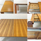 モーダエンカーサ moda en casa アマンド amando 160-220 伸長式 ダイニングテーブル ウォールナット シンプルモダン 廃番 参考定価162,800円 ●