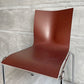 エンゲルブレヒト Engelbrechts チャリックチェア CHAIRIK Chair 101 ダイニングチェア スタッキング 4本脚 シナモン プライウッド スチール デンマーク 未使用品 定価63,800円 ♪