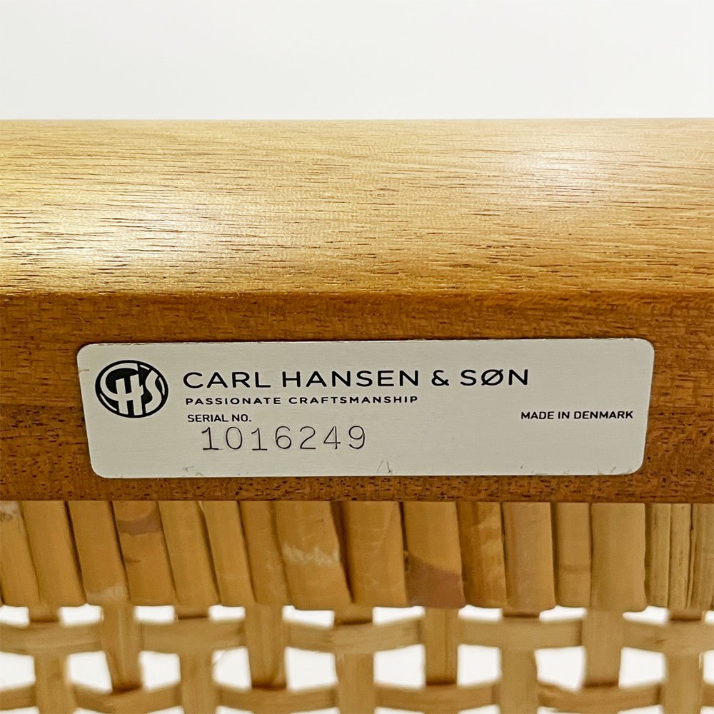 カールハンセン＆サン Carl Hansen & Son OW149 コロニアルチェア ラウンジチェア オーク材オイル仕上げ THOR307 本革 オーレ・ヴァンシャー ●
