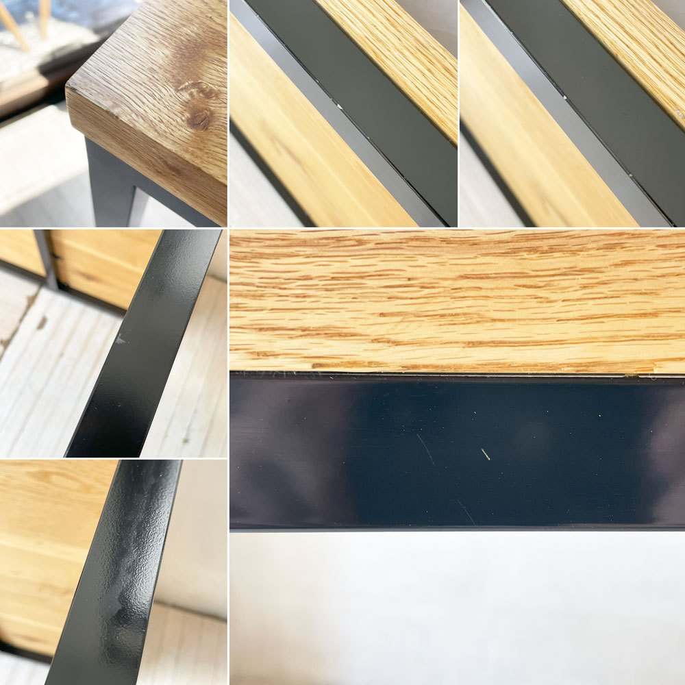 ランドスケープ プロダクツ Landscape Products タイツ Tights ダイニングテーブル Dining Table ナラ無垢集成材 節有 美品 ★
