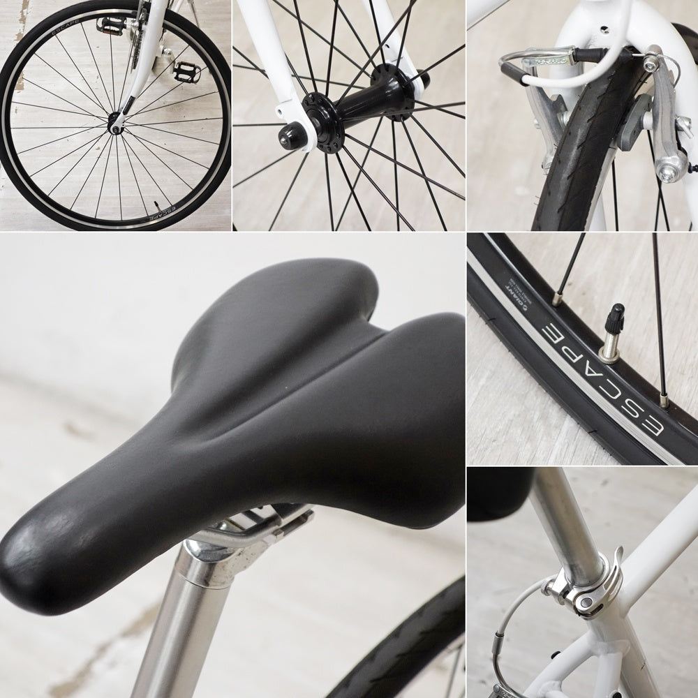 ジャイアント GIANT クロスバイク ESCAPE R3 ホワイト size M 3×8 24段変速 自転車 2021年製 ●