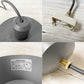 ニューライトポタリー New Light Pottery バレットフラットシェード Bullet flat shade 190 ペンダントライト ブラック 定価64,900円 ★