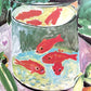 アンリ・マティス Henri Matisse 金魚 The Goldfish ポスター オフセット印刷スクリーンサイズ 48×74cm 額装品 ●