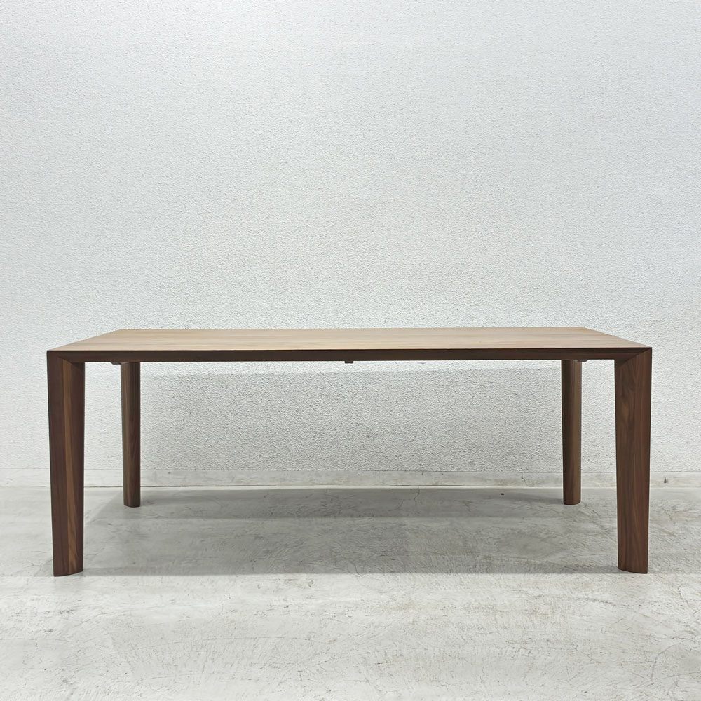 カリモク karimoku DU6205 ダイニングテーブル ウォールナット材 W180cm 座卓脚付き2WAY ナチュラル 参考価格約￥317,900- ●