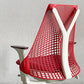 ハーマンミラー Herman Miller セイルチェア SAYL CHAIR デスクチェア オフィスチェア レッド ミドルバック イヴ・ベアール 2013年製 旧モデル 〓