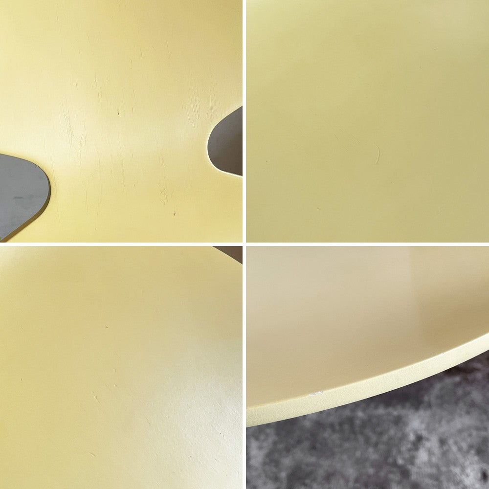 フリッツハンセン Fritz Hansen アントチェア アリンコチェア 4本脚 3101 ライトイエロー ラッカー アルネ・ヤコブセン デンマーク 北欧家具 ■
