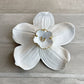 カレ KARE  ウォールデコレーション Wall Decoration オーキッドホワイト Orchid White ウォールアート 壁掛け フラワー 54cm ♪