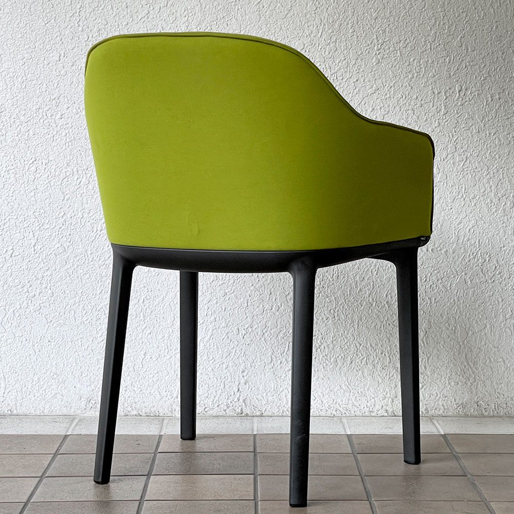 ヴィトラ Vitra ソフトシェル SOFTSHELL アームチェア 4レッグベース ロナン＆エルワン・ブルレック グリーン 定価111,100円 ◇