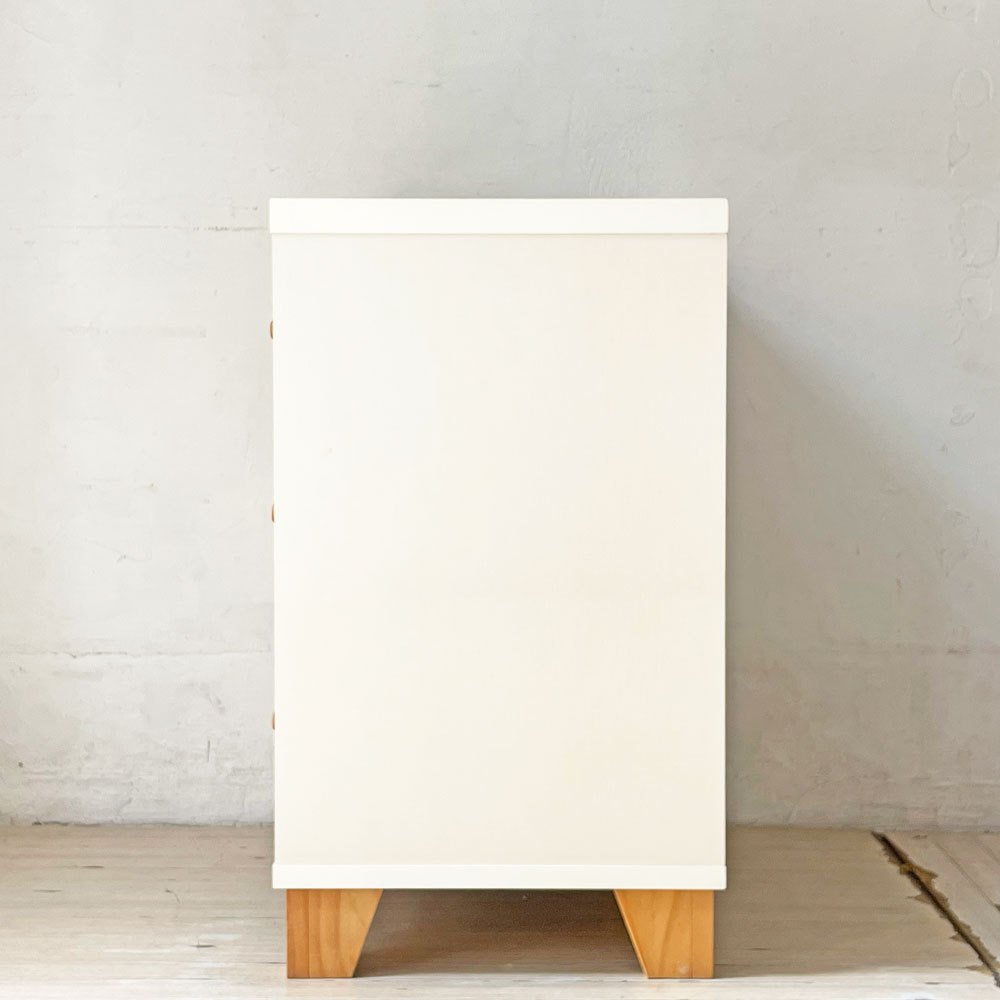 モモナチュラル Momo Natural ラブチェスト LOVE CHEST ワイド 6ドロワー ★