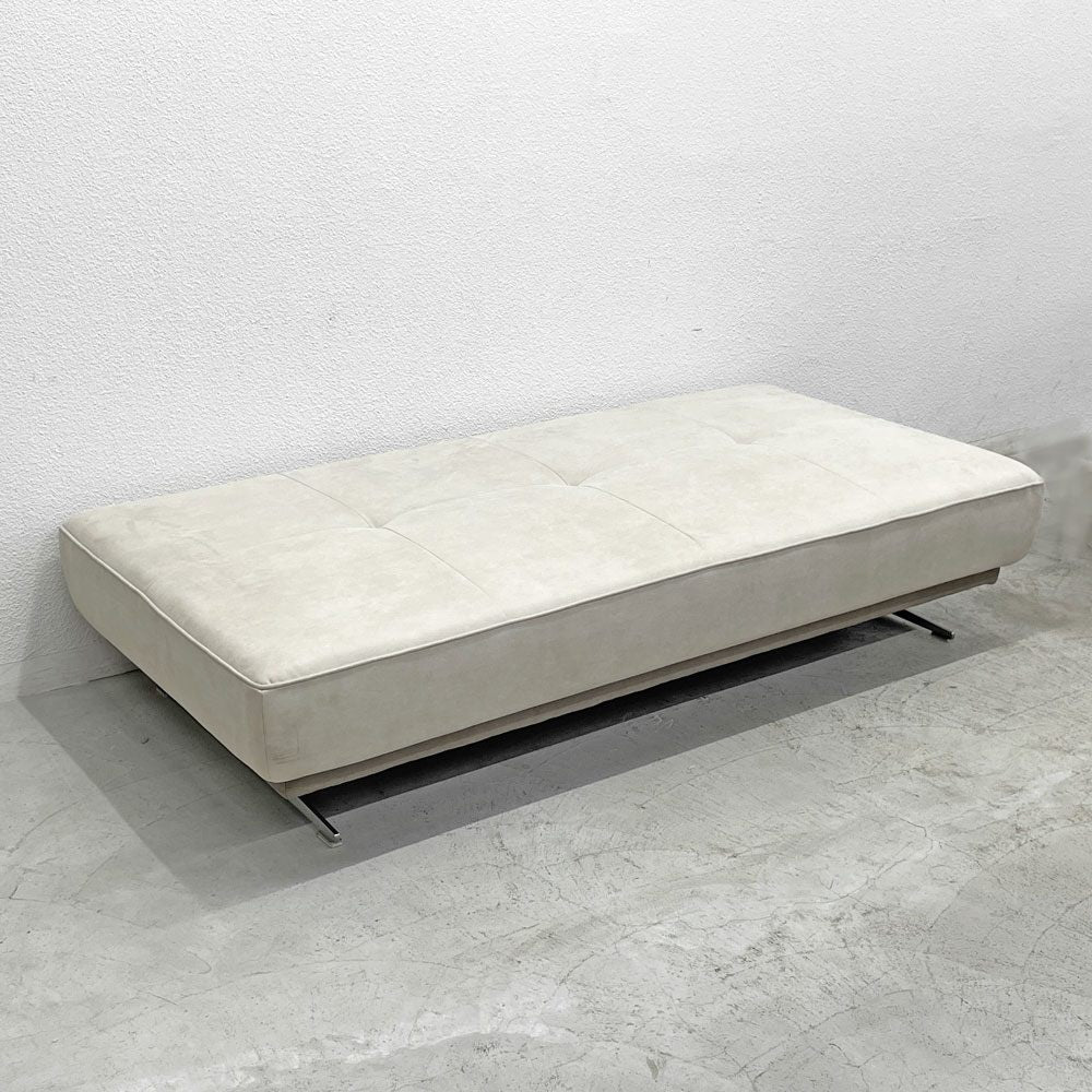 リラックスフォーム RELAX FORM アルフレード ALFREDO ２人掛け ソファ レザーテックス W183cm デイベッド 関家具 展示美品 B 〓