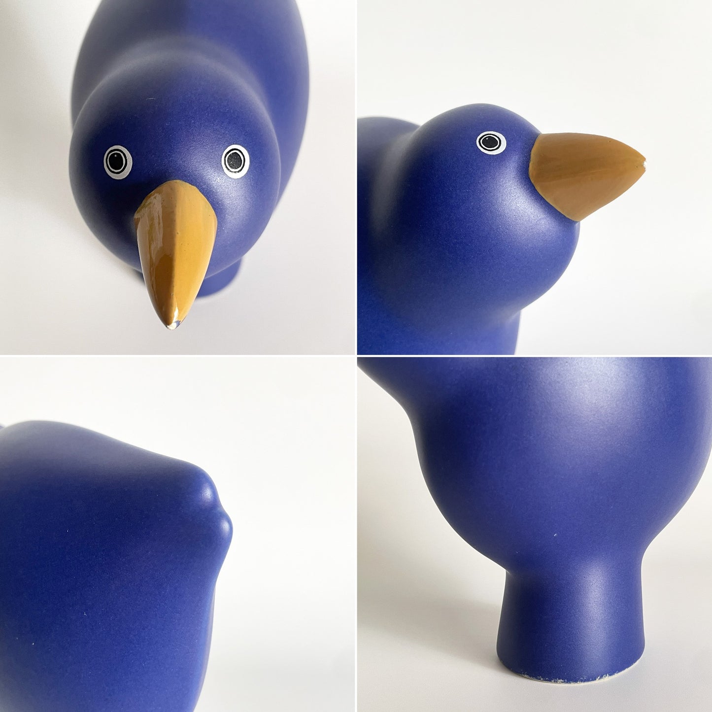アラビア ARABIA パルビ Parvi リサ Lisa オブジェ 陶器 ブルー バード 鳥 ハワード・スミス Howard Smith 北欧 フィンランド ビンテージ ■