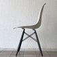 ハーマンミラー HermanMiller サイドシェルチェア ドゥエルレッグ DSW アルパイン × エボニー ポリプロピレン製 イームズ ミッドセンチュリー ◇