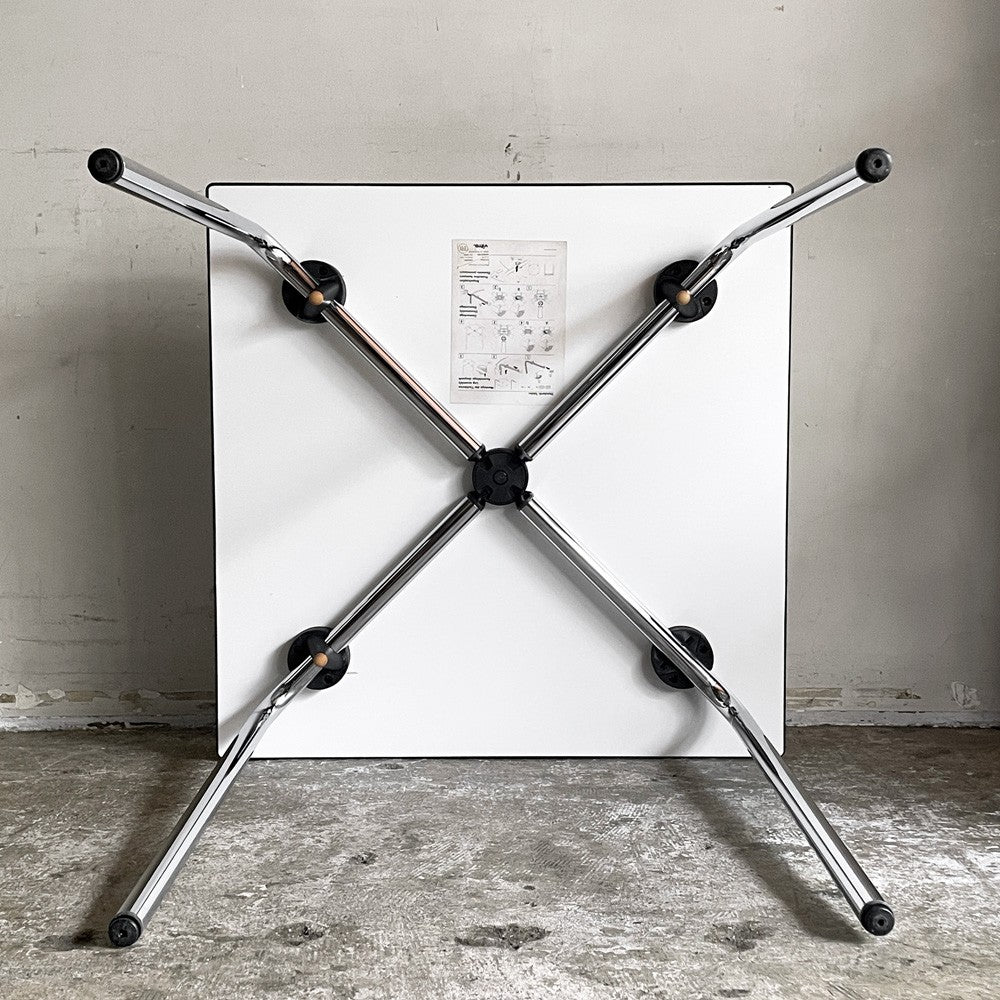 ヴィトラ vitra ハルテーブル HAL Table Square ダイニングテーブル スクエア W75cm ホワイト ジャスパー・モリソン 廃番 ■