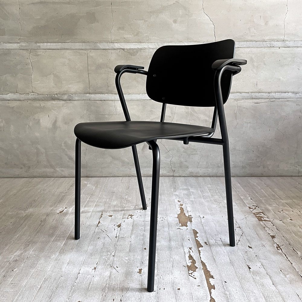 アルテック artek ルッキ チェア LUKKI Chair ダイニングチェア バーチ材 ブラックラッカー イルマリ・タピオヴァーラ  フィンランド 北欧家具 2025年製 美品 ♪