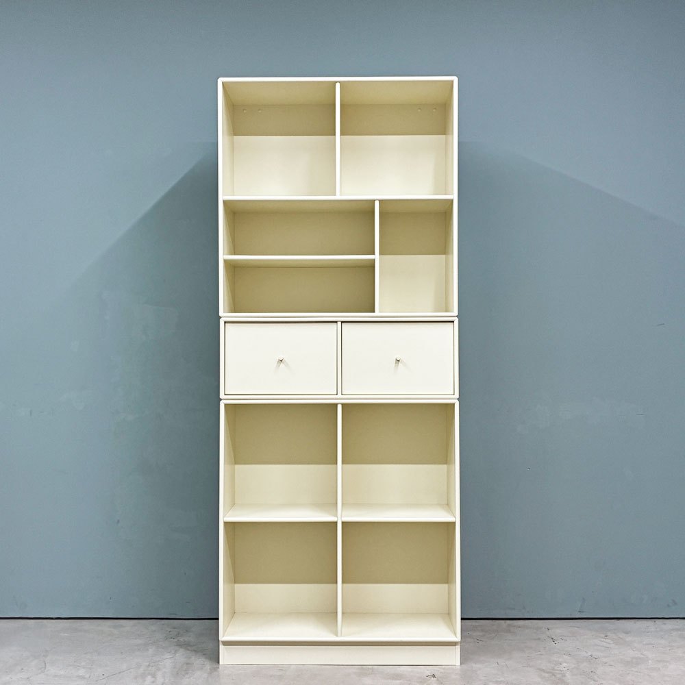 モンタナ MONTANA システムシェルフユニット SYSTEM SHELF UNIT 3ユニット キャビネット ラック2種＆2ドロワー＆ベース デンマーク ◎