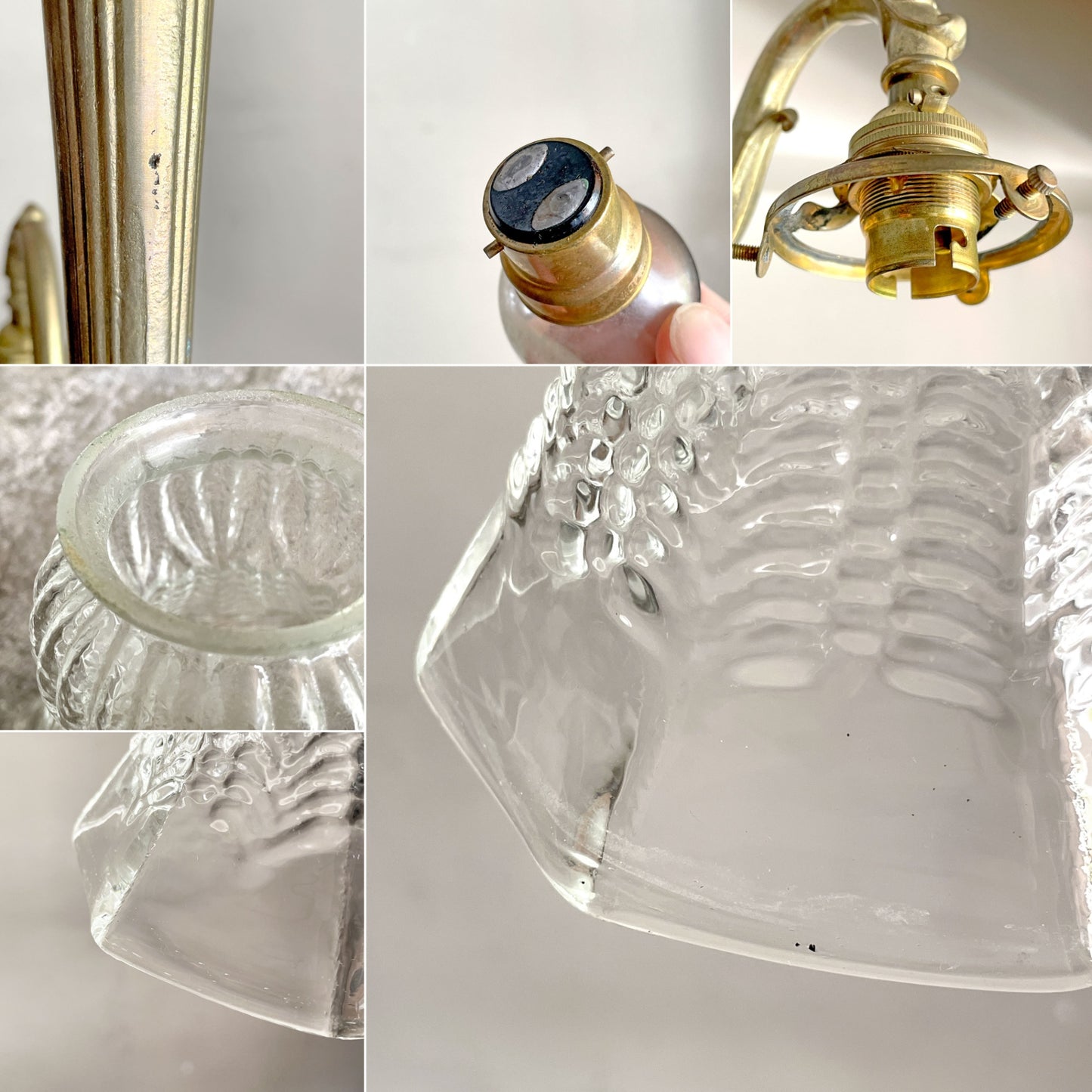 クラシカルデザイン Classical Design シャンデリア ペンダントライト 2灯 真鍮 ガラスシェード ■