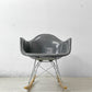 ハーマンミラー Herman Miller アームシェルチェア セカンド 2nd エレファントハイドグレー ロッカーベース イームズ ミッドセンチュリー ●