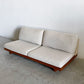 マスターウォール MASTERWAL デニッシュソファ DANISH SOFA 3シーター W180cm ミックスファブリック アイボリー系 ウォールナット無垢材 〓