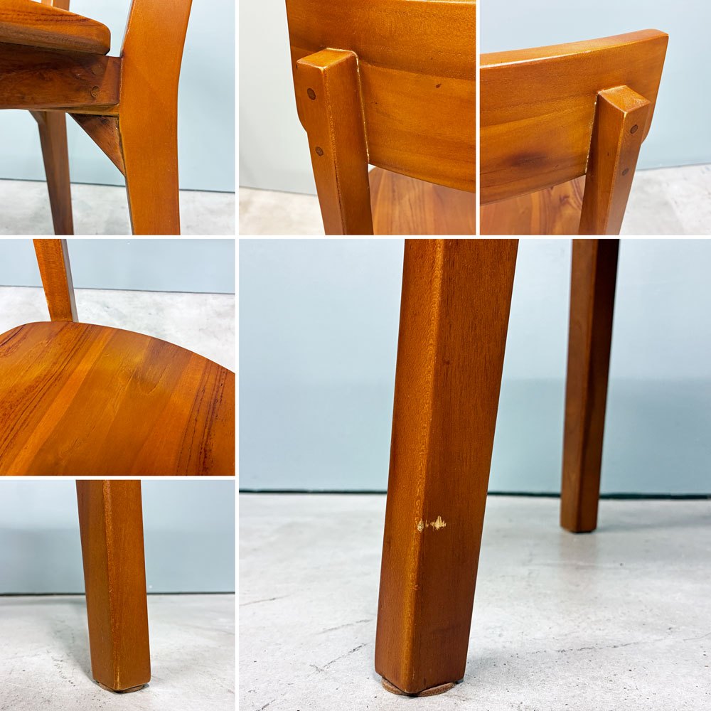 スキャンティーク SCANTEAK コントール KONTUR ダイニングチェア チーク材 北欧スタイル A ◎