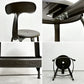 フェールトラヴァイユ FER TRAVAIL ニコルチェア NICOLLE Chair SH45 ダイニングチェア スチール マットクリア仕上げ 別注モデル インダストリアル フランス A ●