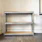 リオン LYON アングルシェルフ SLOTTED ANGLE SHELF 3段 オープンシェルフ W122cm セミオーダーサイズ インダストリアル 工業系 P.F.S.取扱 ◎