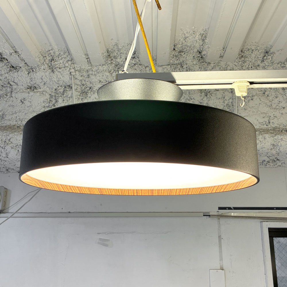 アートワークスタジオ ART WORK STUDIO グロー Glow LEDシーリングライト ブラック+ライトウッド AW-0555 5000lm ～12畳用 調色・調光機能 リモコン付 ★