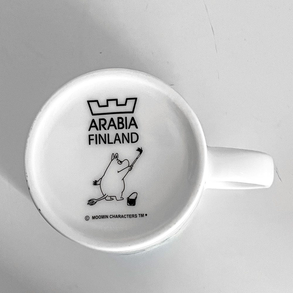 アラビア ARABIA ムーミンマグ MOOMIN ウィンターフォレスト トーベ・ヤンソン フィンランド 北欧食器 旧ロゴ 2012年 冬限定 ■
