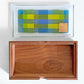 ヒギンスグラス Higgins Glass シガレットボックス Cigarette Box マイケル＆フランシス・ヒギンズ Michael＆Frances Higgins ビンテージ ミッドセンチュリー 希少 ■