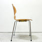 フリッツハンセン Fritz Hansen 3101 アリンコチェア アントチェア 4本脚 ナチュラルビーチ ラッカー仕上げ アルネ・ヤコブセン A ●