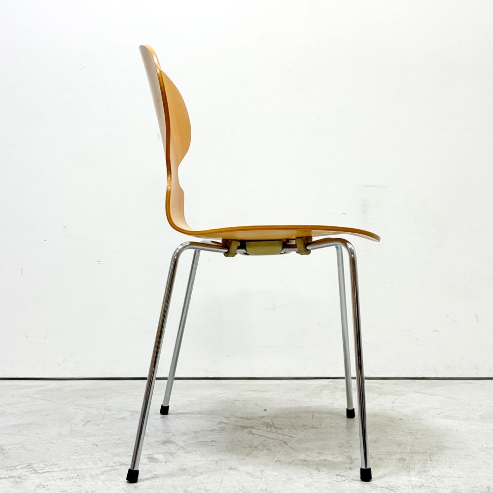フリッツハンセン Fritz Hansen 3101 アリンコチェア アントチェア 4本脚 ナチュラルビーチ ラッカー仕上げ アルネ・ヤコブセン A ●