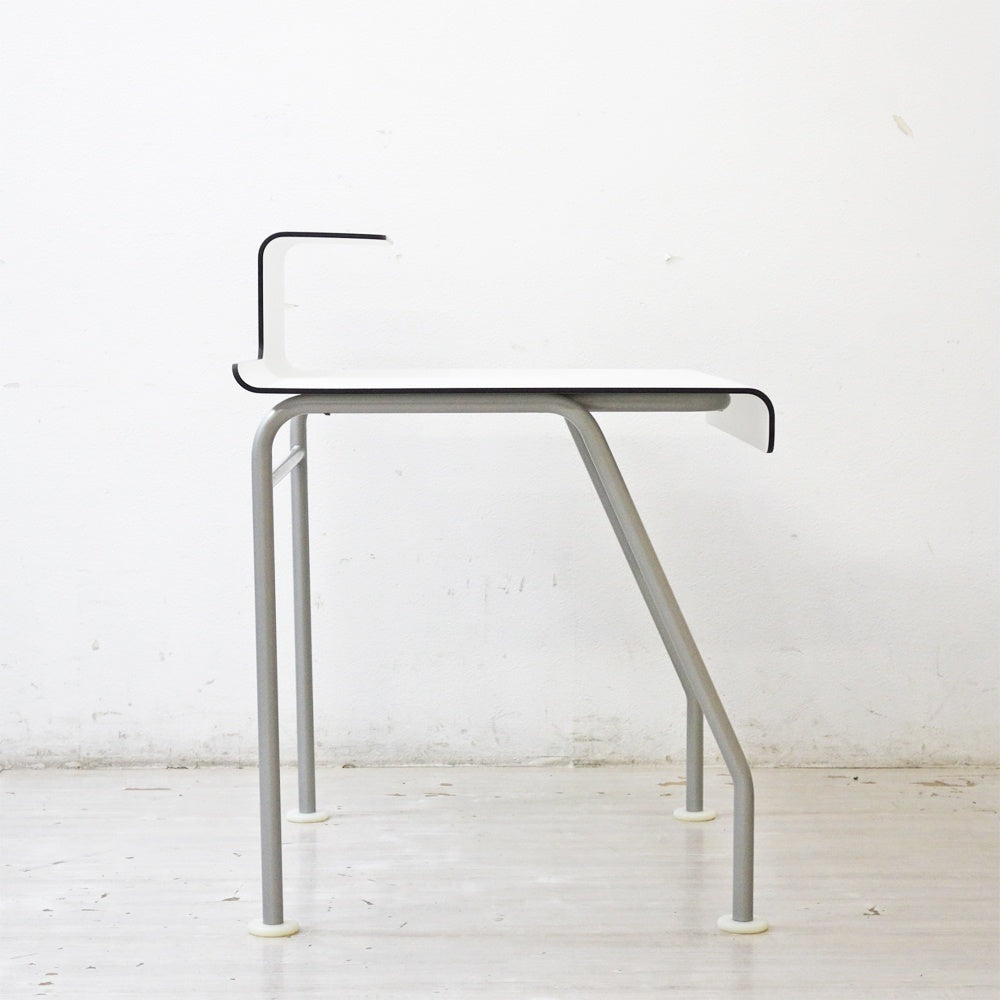 イデー IDEE テクンオフィスデスク TECHN OFFICE DESK ホワイト ラミネート天板 クラウディオ・コルッチ デザイン 希少 ●