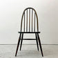 アーコール Ercol クエーカーチェア ダイニングチェア ハイバック オールドコロニアル ブラウン エルム材 × ビーチ材 UKビンテージ 英国家具 ●