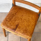 トラックファニチャー TRUCK FURNITURE TS CHAIR ダイニングチェア ナラ無垢材 アイアン 本革 羊革 シープスキン 定価 110,550円 ◇