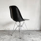 ハーマンミラー Herman Miller 2ndビンテージ サイドシェルチェア FRP製 エレファントハイドグレー エッフェルベース C&R イームズ ミッドセンチュリー ■