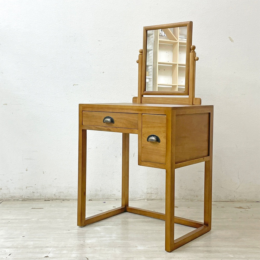 クラッシュゲート CRASH GATE ノットアンティークス knot antiques ヒヨリ HIYORI ドレッサー 鏡台 w64cm ●