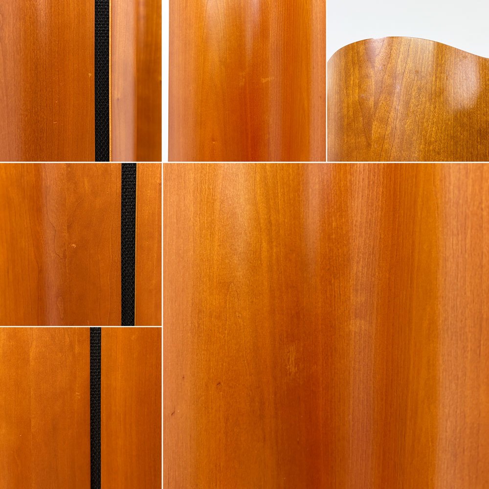 ハーマンミラー Herman Miller モールデッド プライウッド フォールディング スクリーン パーテーション チェリー C&Rイームズ ミッドセンチュリー ●