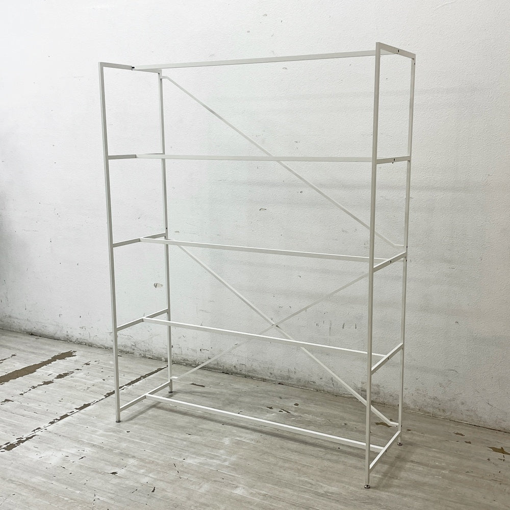 MA/U R.I.G. Modules オープンシェルフ ディスプレイラック スチール モジュラー家具 1列4段 デンマーク ●