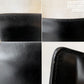 カッシーナ Cassina キャブチェア 412 CAB アームレス 本革 ブラック マリオ・ベリーニ イタリア モダンデザイン 定価￥308,000- ◎