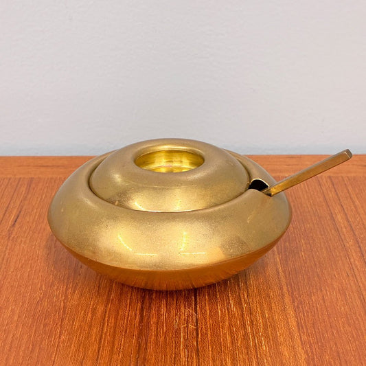 トムディクソン Tom Dixon フォーム Form シュガーボウル ポット シュガースプーン付 真鍮 アフタヌーンティー ティーセットコレクション ◎