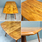 アーコール ERCOL レクタングル ダイニングテーブル Rectangle Dining Table エルム材 W137cm UKビンテージ UK Vintage ◎