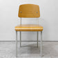 スタンダードチェア Standard chair リプロダクト ナチュラルオーク×ホワイト ジャン・プルーヴェ Jean Prouve 名作椅子 B ●
