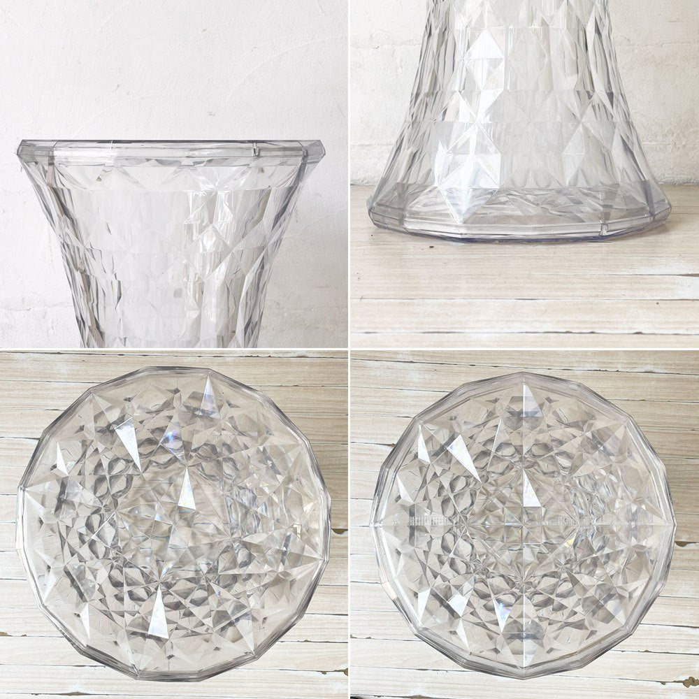 カルテル Kartell ストーン STONE スツール Stool クリスタル crystal マルセル・ワンダース Marcel Wanders イタリア 定価47,700円 ★