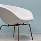 フリッツハンセン Fritz Hansen ポットチェア 3318 POT ラウンジチェア ファブリック クリスチャンハウン ベージュ ブラウンブロンズレッグ アルネ・ヤコブセン デンマーク  展示品 ◎