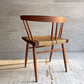 桜製作所 グラスシートチェア GRASS SEATED CHAIR アームチェア ウォールナット無垢材 い草 ジョージ・ナカシマ George Nakashima 焼印有り ♪
