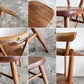 アーコール Ercol ダブルバックチェア キッズチェア イエロードット 黄色 スタッキング エルム材 UKビンテージ Vintage 英国家具 ■