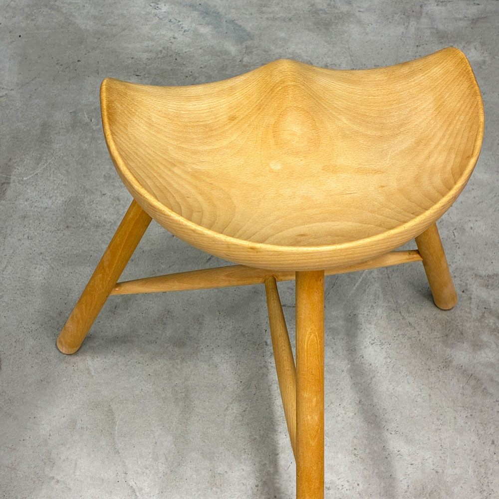 ワーナー Werner シューメーカーチェア Shoemaker Chair NO.59 スツール ビーチ材 ソープ仕上げ ラーズ・ワーナー デンマーク 北欧家具 A ◎