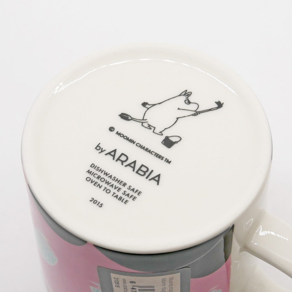 アラビア ARABIA ムーミンマグ MOOMIN キープウォータークリーン 2015年 スウェーデン限定 フィンランド 北欧食器 ●